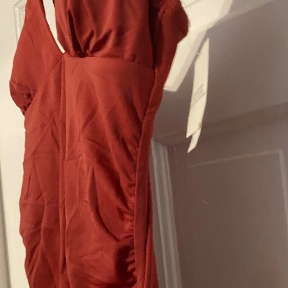 Amazon Chic Burgundy swim top size medium